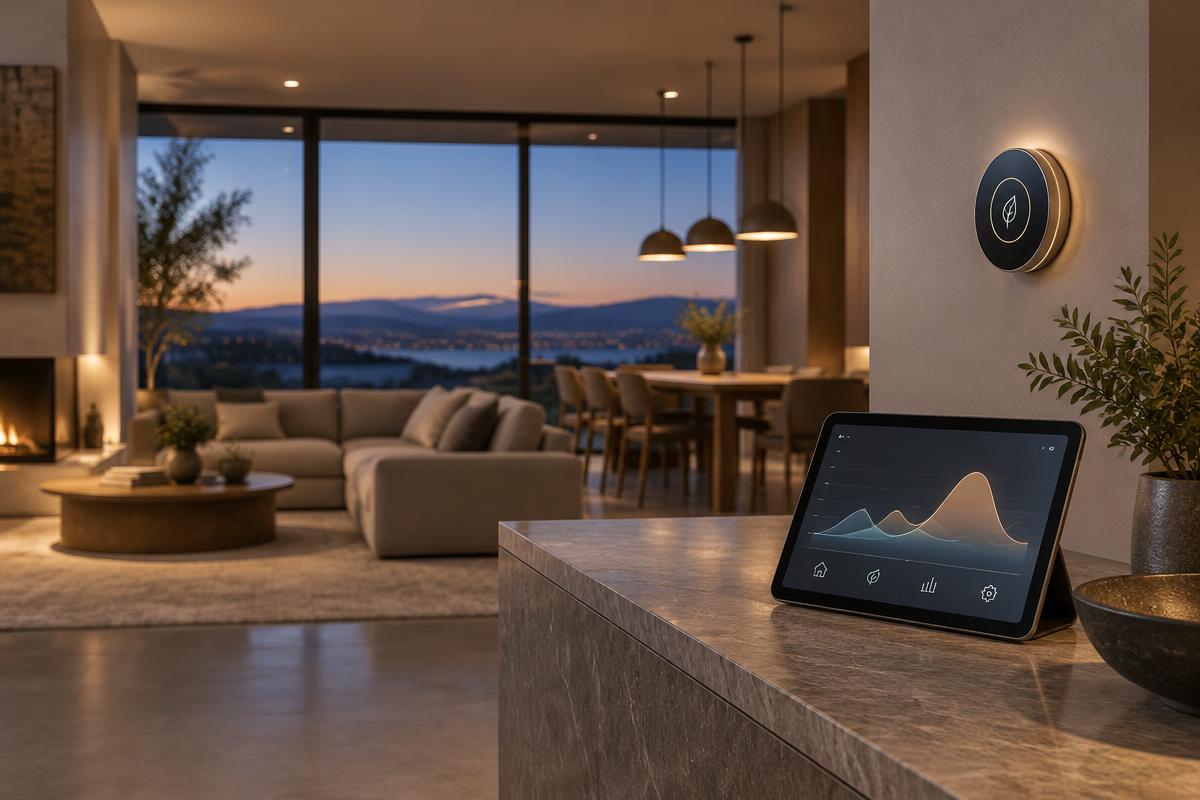 A modern energy-efficient home